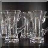 G04. Simon Pearce mugs.
